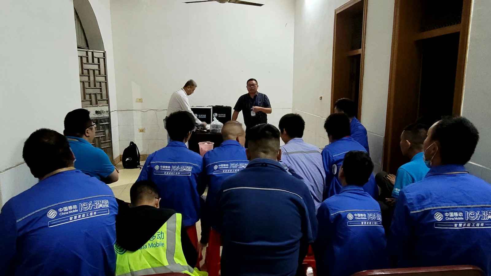 长沙来福电子商务运营有限公司为中移铁通有限公司安全用电培训